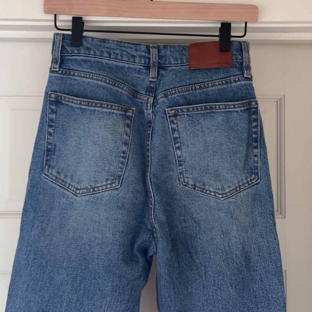 Classic Blue Denim Jeans by Unpublished Rae Style